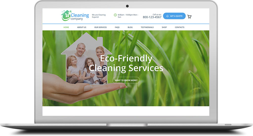 cleaning-company-laptop