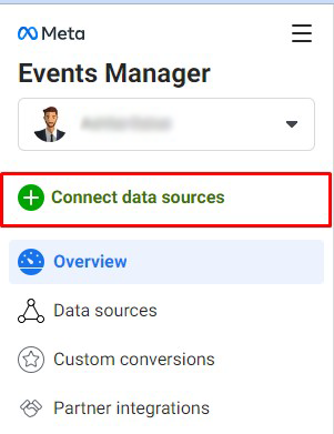 How to Add Facebook Pixel to WordPress Connect data sources