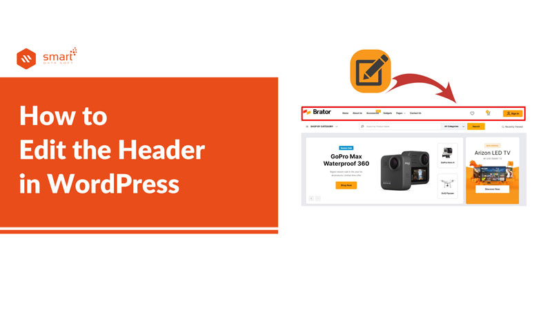 How to Edit the Header in WordPress